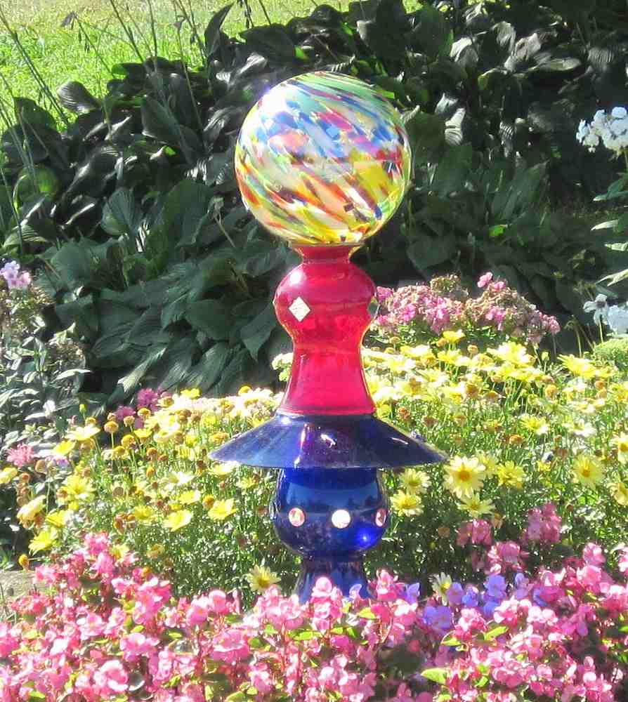 glass garden sculptures